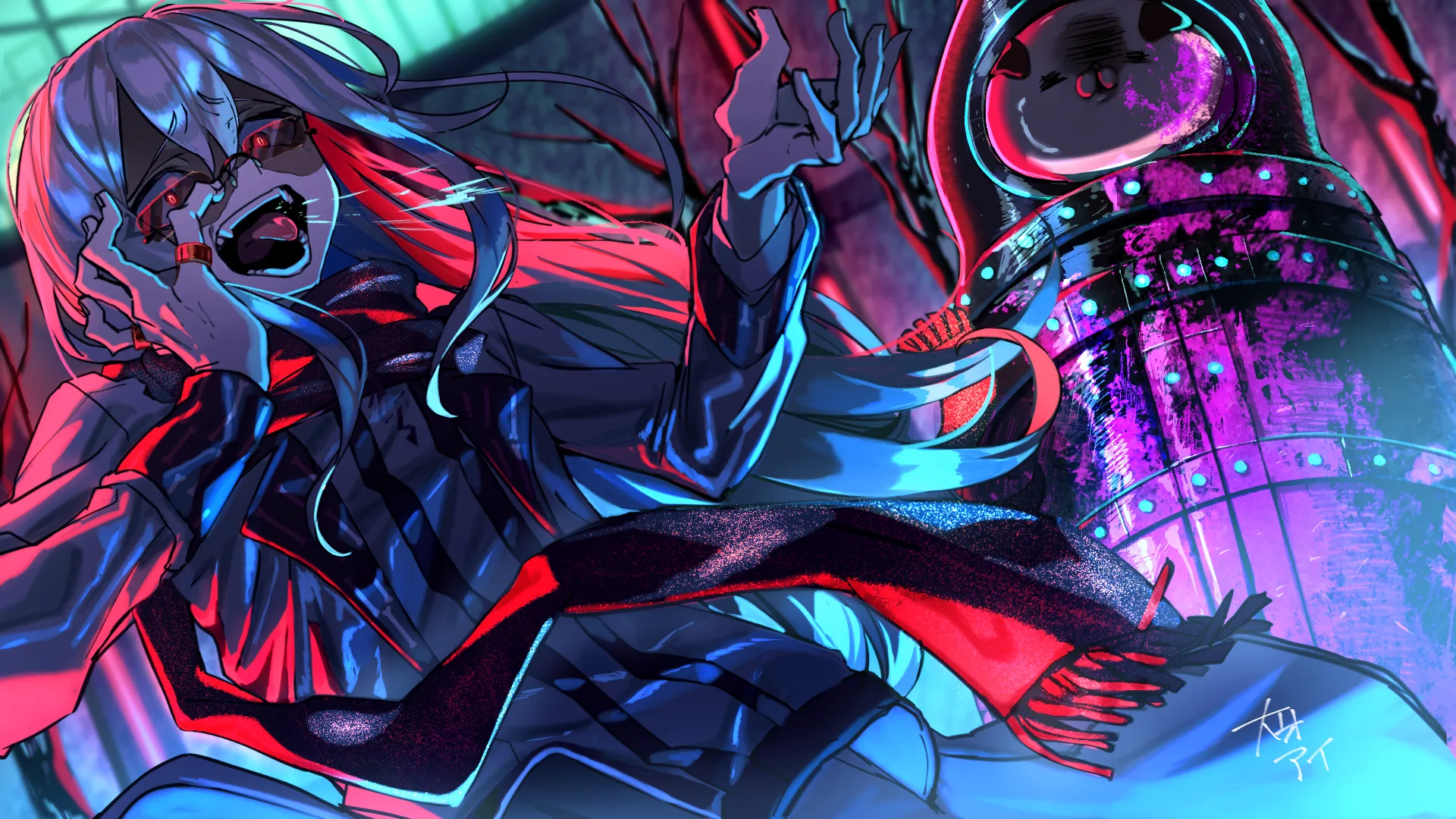 ねおねおん挿絵