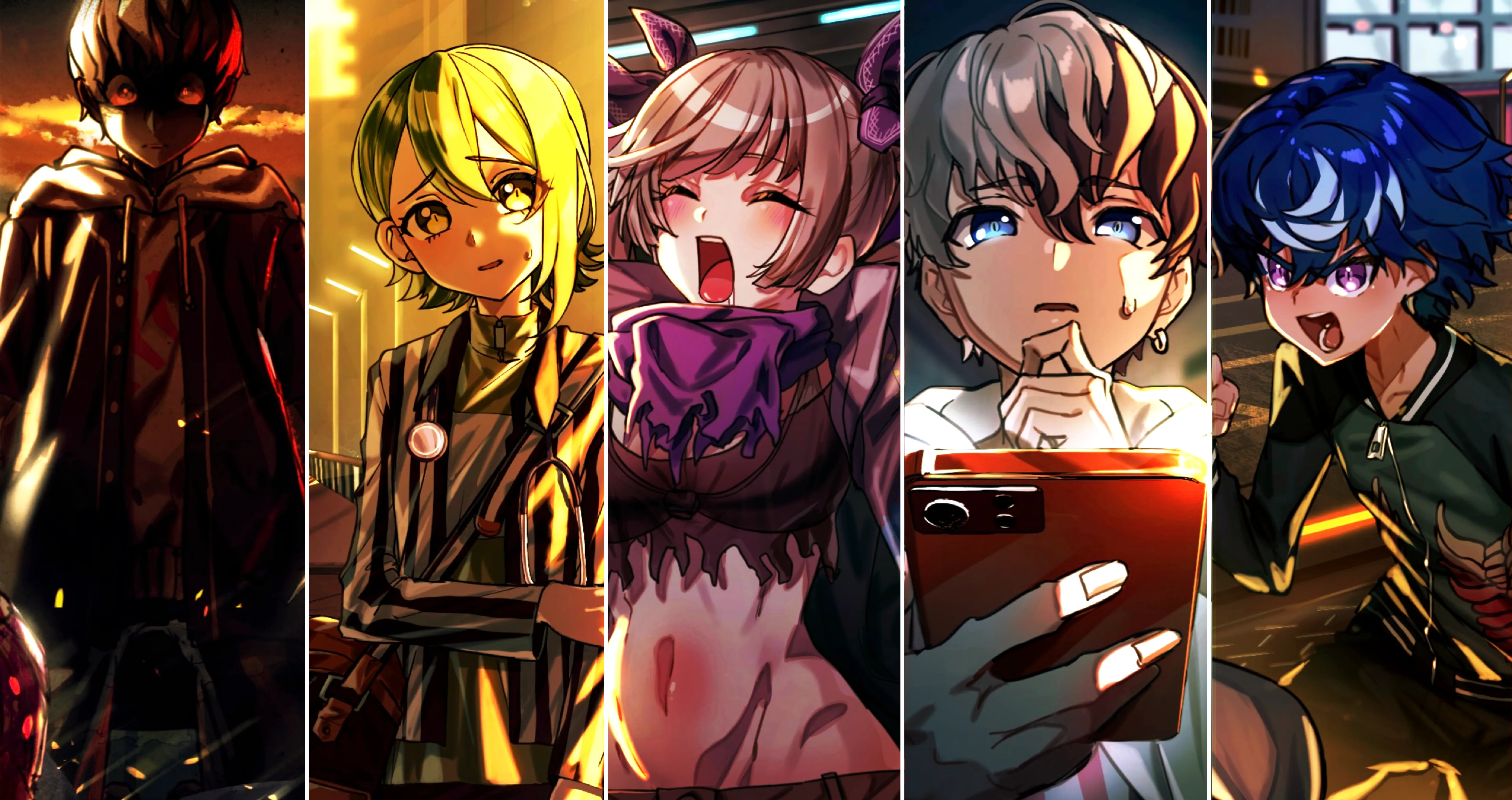 『ねおねおんトライブ』０章１章挿絵採用イラスト！